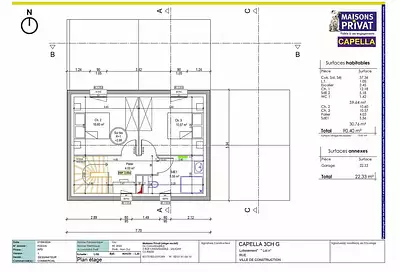 Maison neuve, 90 m²