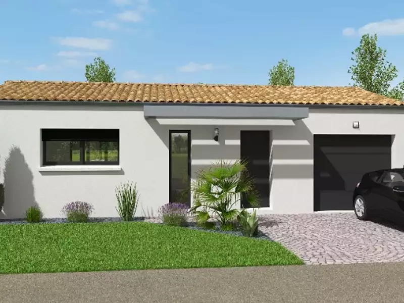Maison neuve, 95 m² - Dompierre-sur-Mer (17139)