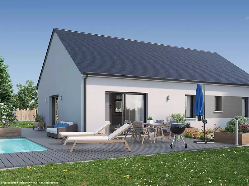 Maison neuve, 79 m² - Dordives (45680)