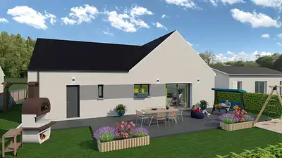 Maison neuve, 90 m²