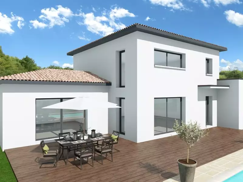 Maison neuve, 110 m² - Saint-Mathieu-de-Tréviers (34270)