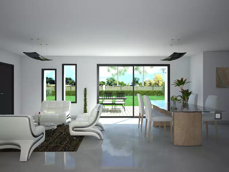 Maison neuve, 112 m² - Gradignan (33170)