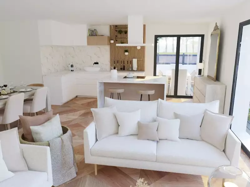 Maison neuve, 99 m² - Camps-la-Source (83170)