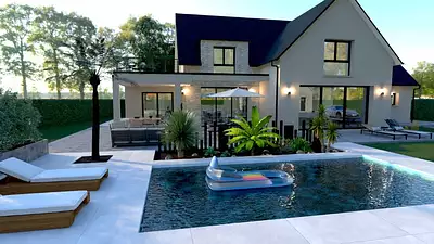 Maison neuve, 200 m²