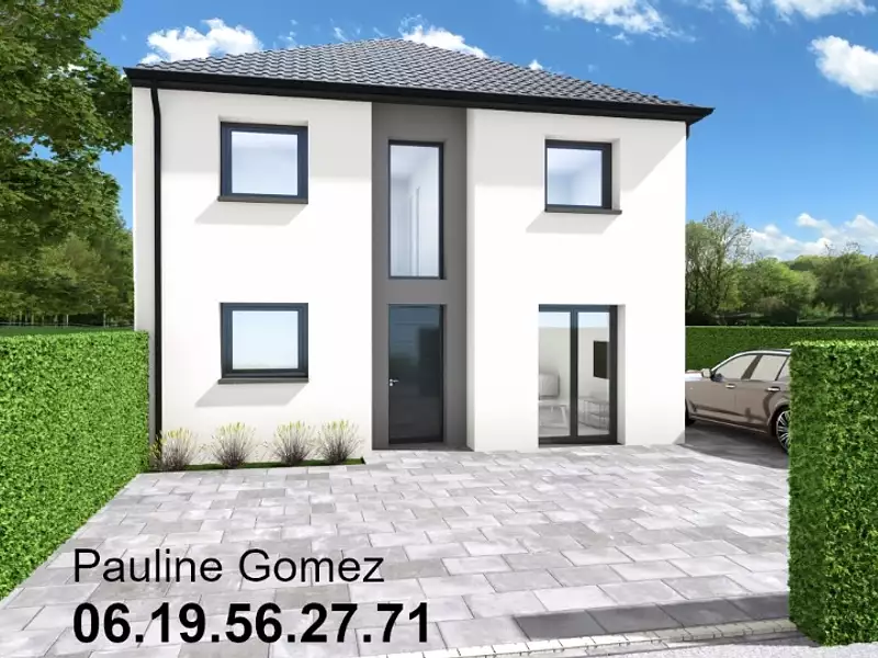 Maison neuve, 100 m² - Bertry (59980)