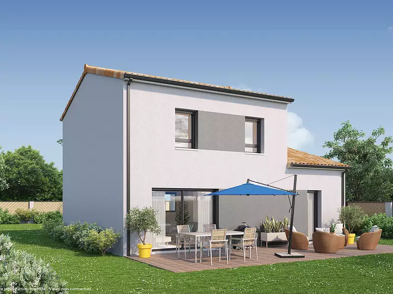 Maison neuve, 100 m² - Maransin (33230)