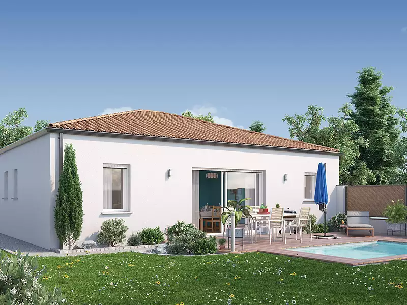 Maison neuve, 78 m² - Sainte-Flaive-des-Loups (85150)
