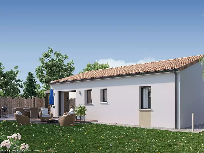 Maison neuve, 82 m² - Vielle-Saint-Girons (40560)