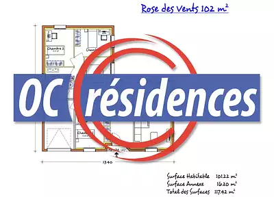 Maison neuve, 101 m²