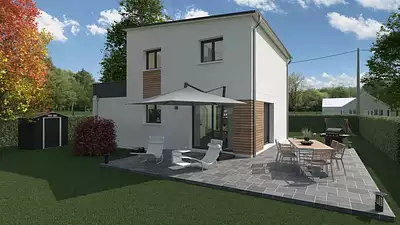 Maison neuve, 90 m²