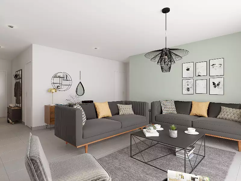 Maison neuve, 85 m² - Les Villages Vovéens (28150)