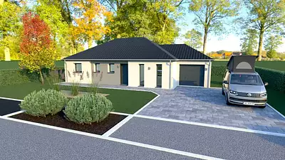 Maison neuve, 90 m²