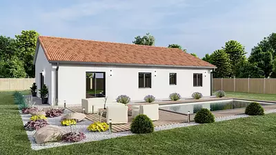 Maison neuve, 100 m²