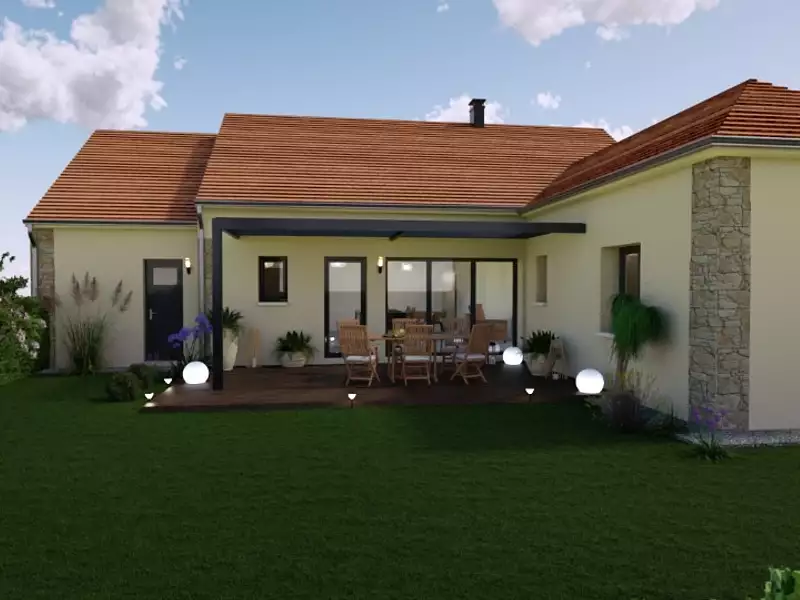 Maison neuve, 110 m² - Chambourg-sur-Indre (37310)