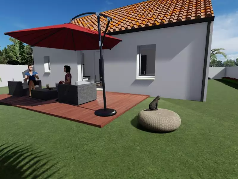 Maison neuve, 54 m² - Brem-sur-Mer (85470)