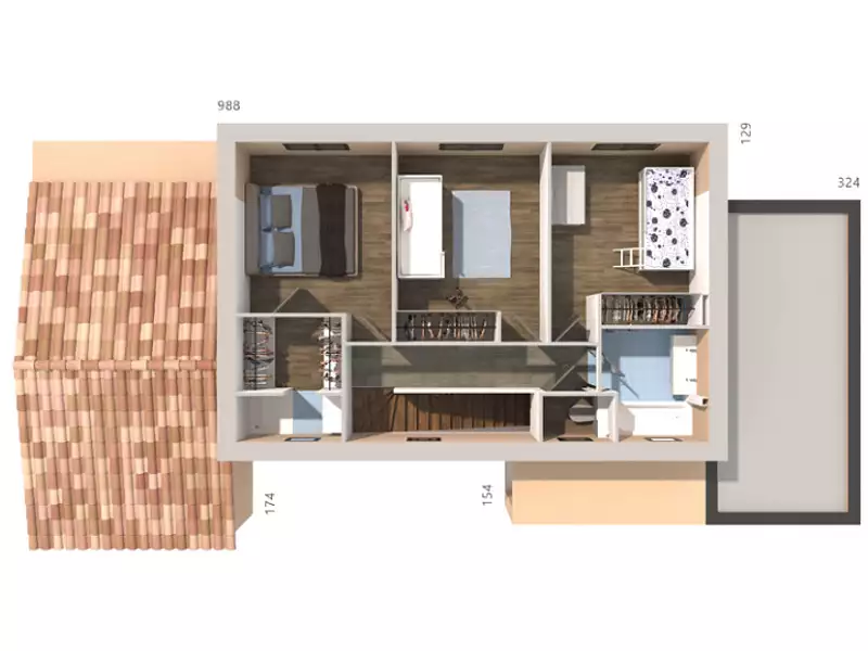 Maison neuve, 120 m² - Bages (11100)