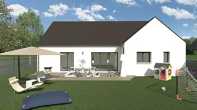 Maison neuve, 80 m²