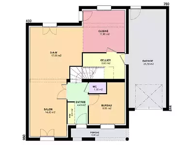 Maison neuve, 129 m²