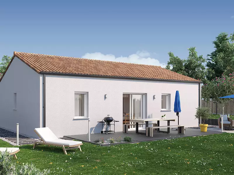 Maison neuve, 62 m² - Grand'Landes (85670)