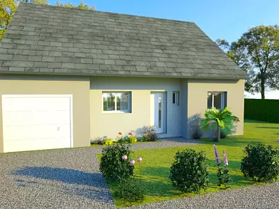 Maison neuve, 77 m²