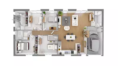 Maison neuve, 113 m²