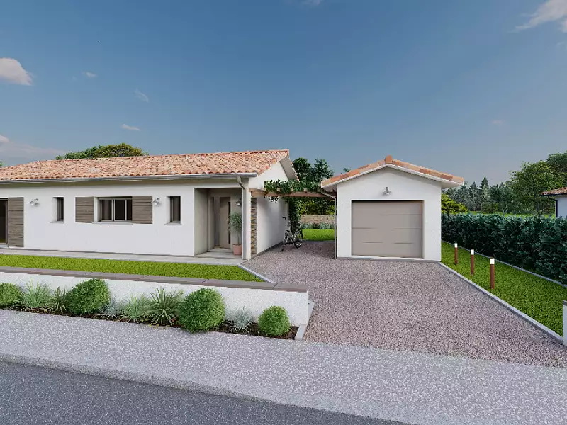 Maison neuve, 90 m² - Saint-Maigrin (17520)