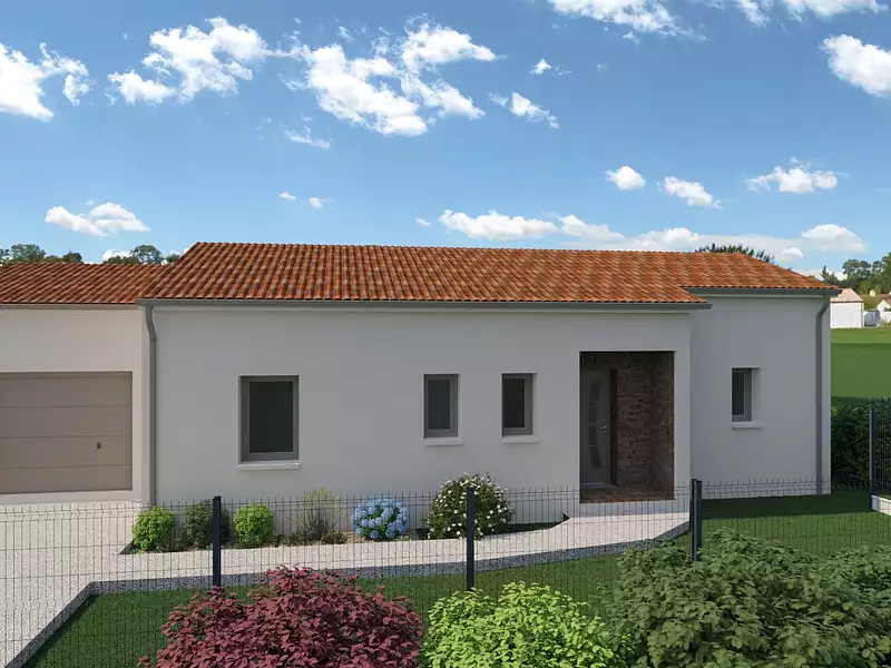 Maison neuve, 102 m² - Saint-Laurent-de-la-Prée (17450)