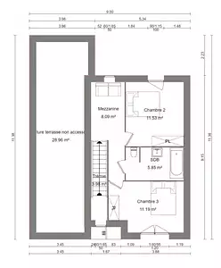 Maison neuve, 90 m²