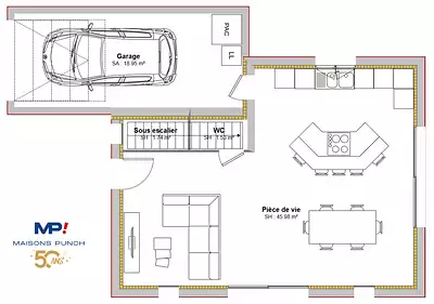 Maison neuve, 94 m²