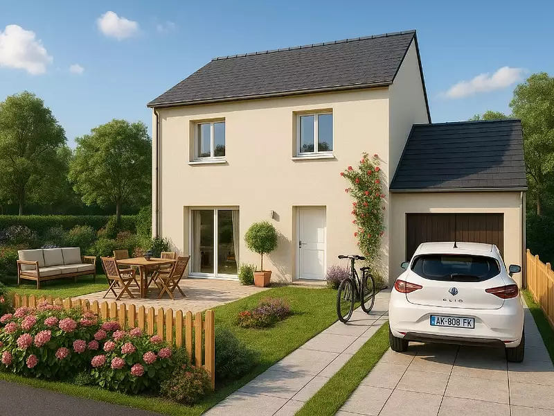 Maison neuve, 80 m² - Broons (22250)