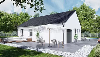 Maison neuve, 65 m²