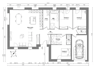 Maison neuve, 120 m²