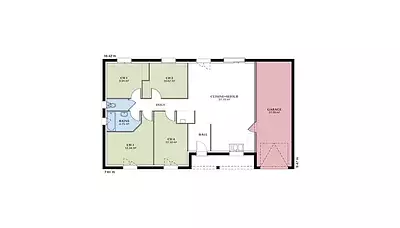 Maison neuve, 84 m²