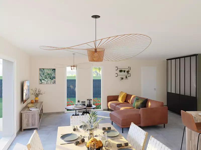 Maison neuve, 86 m² - Briord (01470)