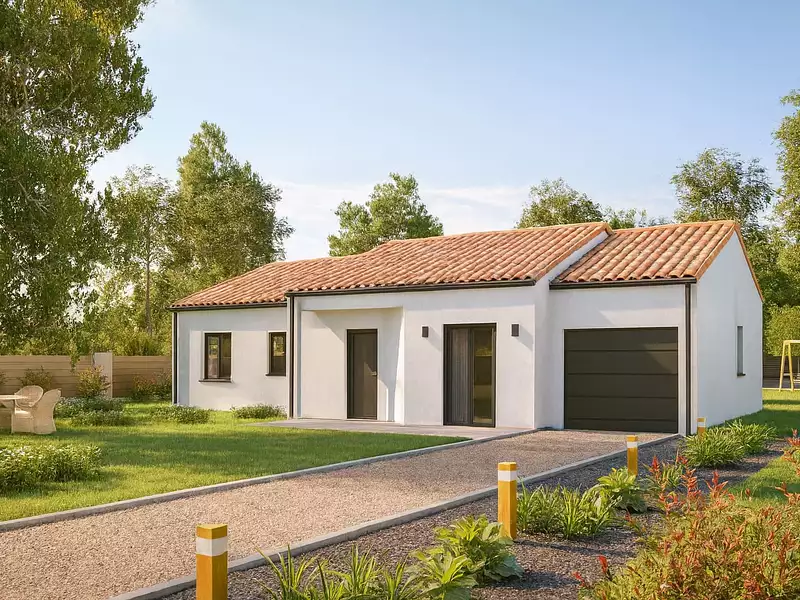 Maison neuve, 84 m² - Gourdon (46300)