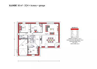 Maison neuve, 90 m²