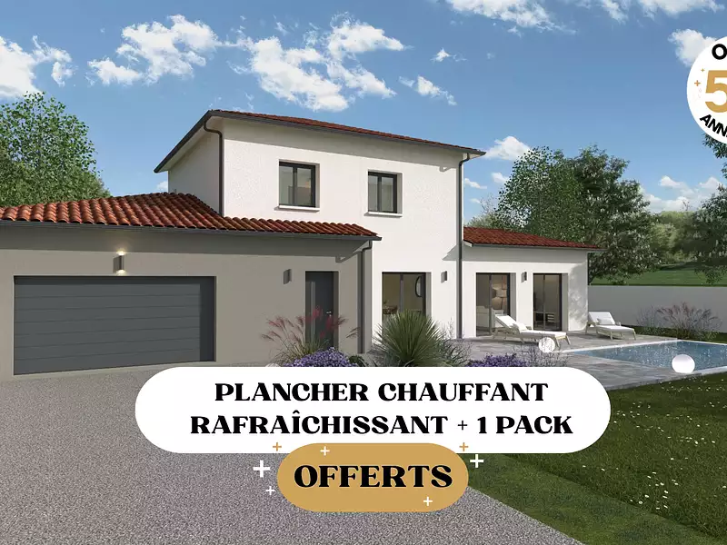 Maison neuve, 150 m² - Jonage (69330)