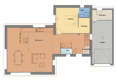 Maison neuve, 90 m²