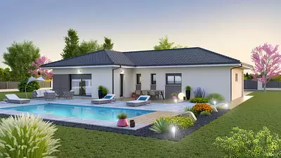 Maison neuve, 90 m²