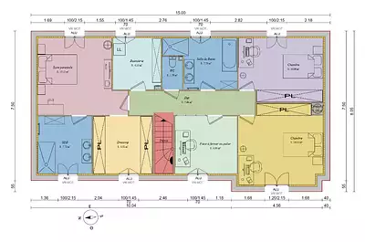 Maison neuve, 166 m²