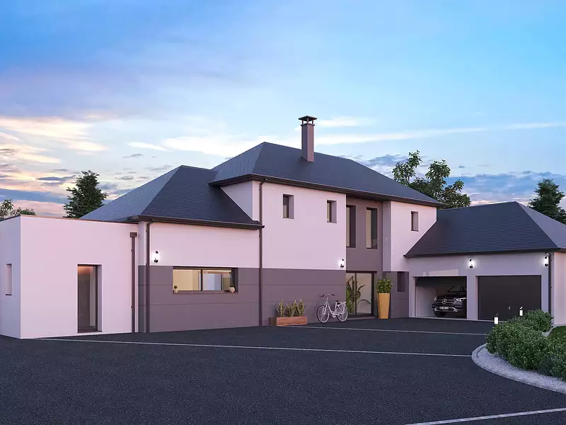 Maison neuve, 200 m² - Monnaie (37380)
