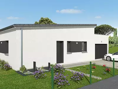 Maison neuve, 66 m²