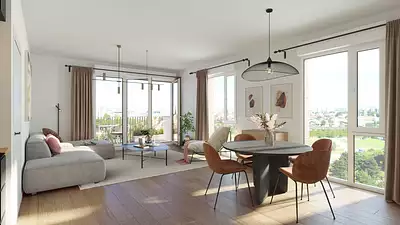 Votre futur appartement au pied des métros L14 & L15 !