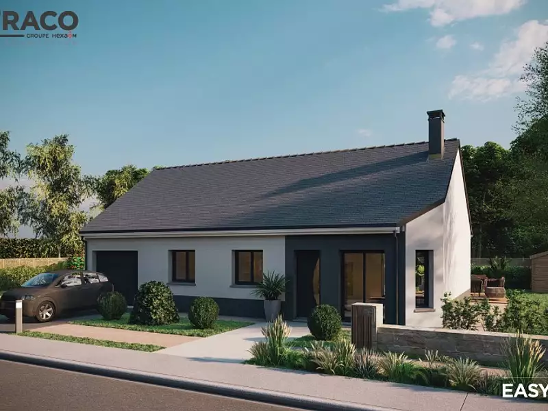Maison neuve, 82 m² - Tourville-sur-Arques (76550)