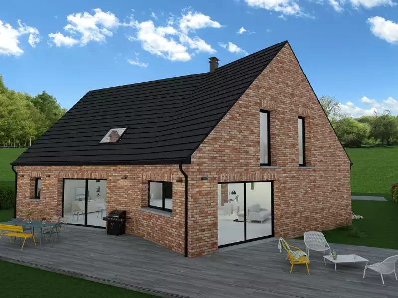 Maison neuve, 149 m² - Curgies (59990)