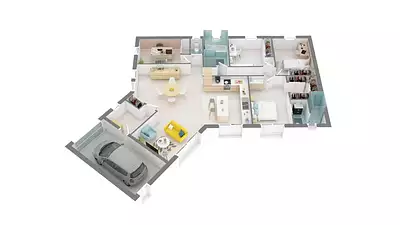 Maison neuve, 80 m²