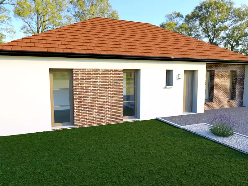 Maison neuve, 84,73 m² - Wardrecques (62120)