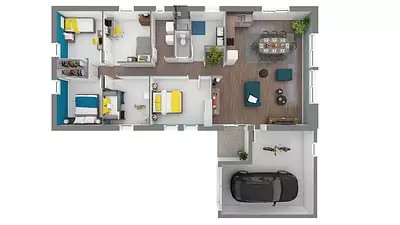 Maison neuve, 110 m²