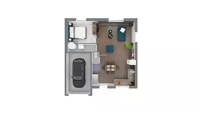Maison neuve, 80 m²