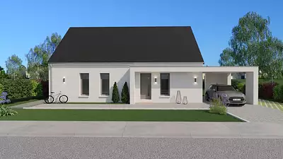 Maison neuve, 80 m²